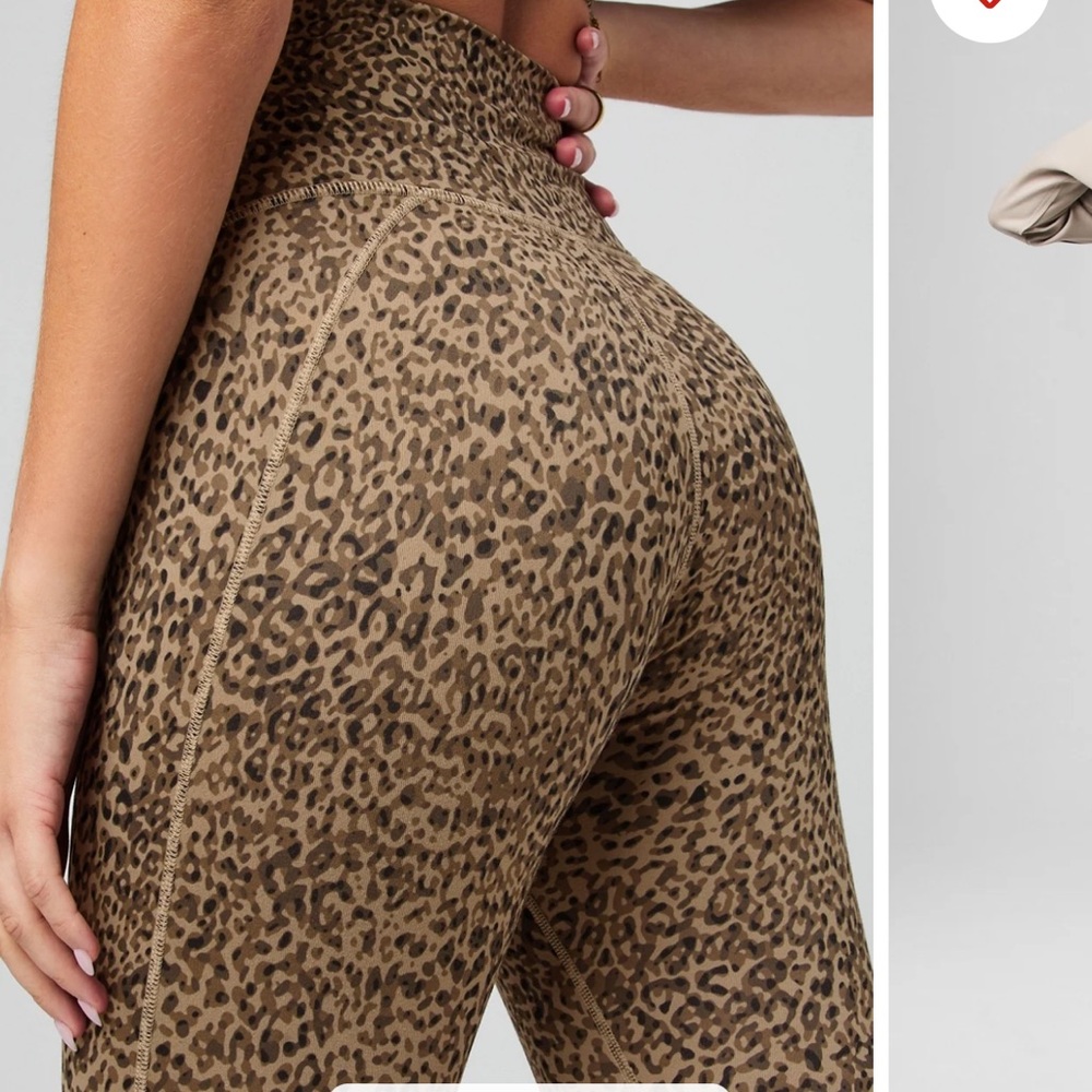 Leopard Print High-Waisted Powerhold Leggings